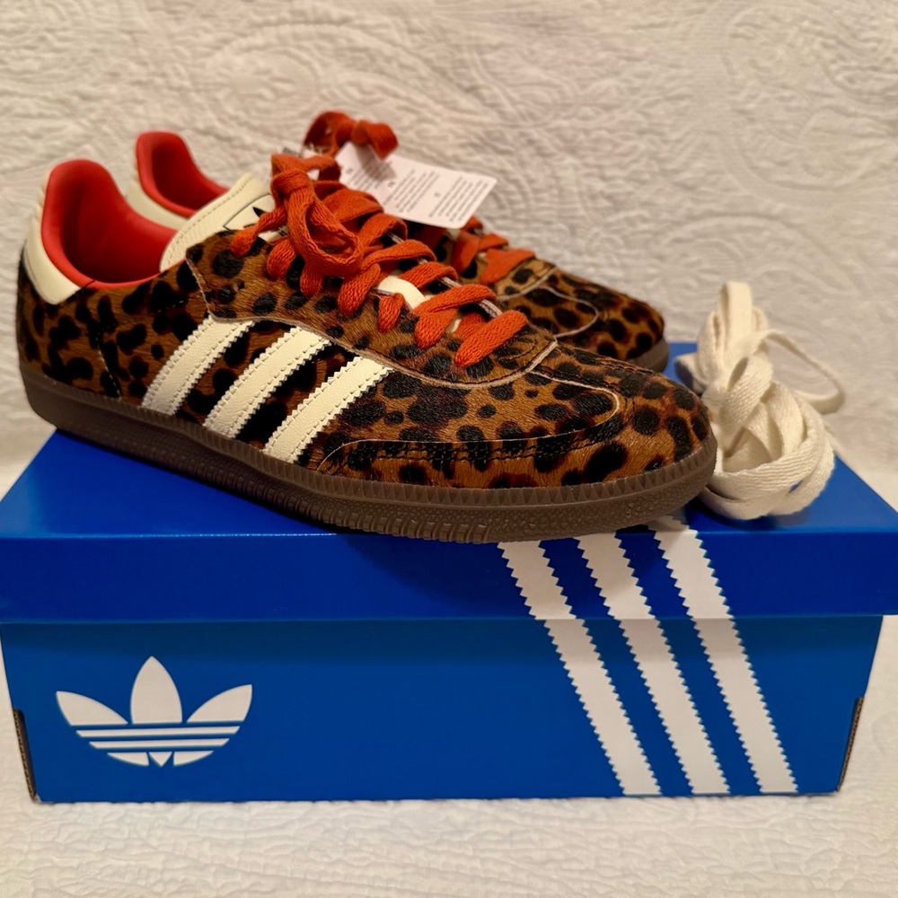 Adidas Samba OG Women’s Leopard Print Sneakers